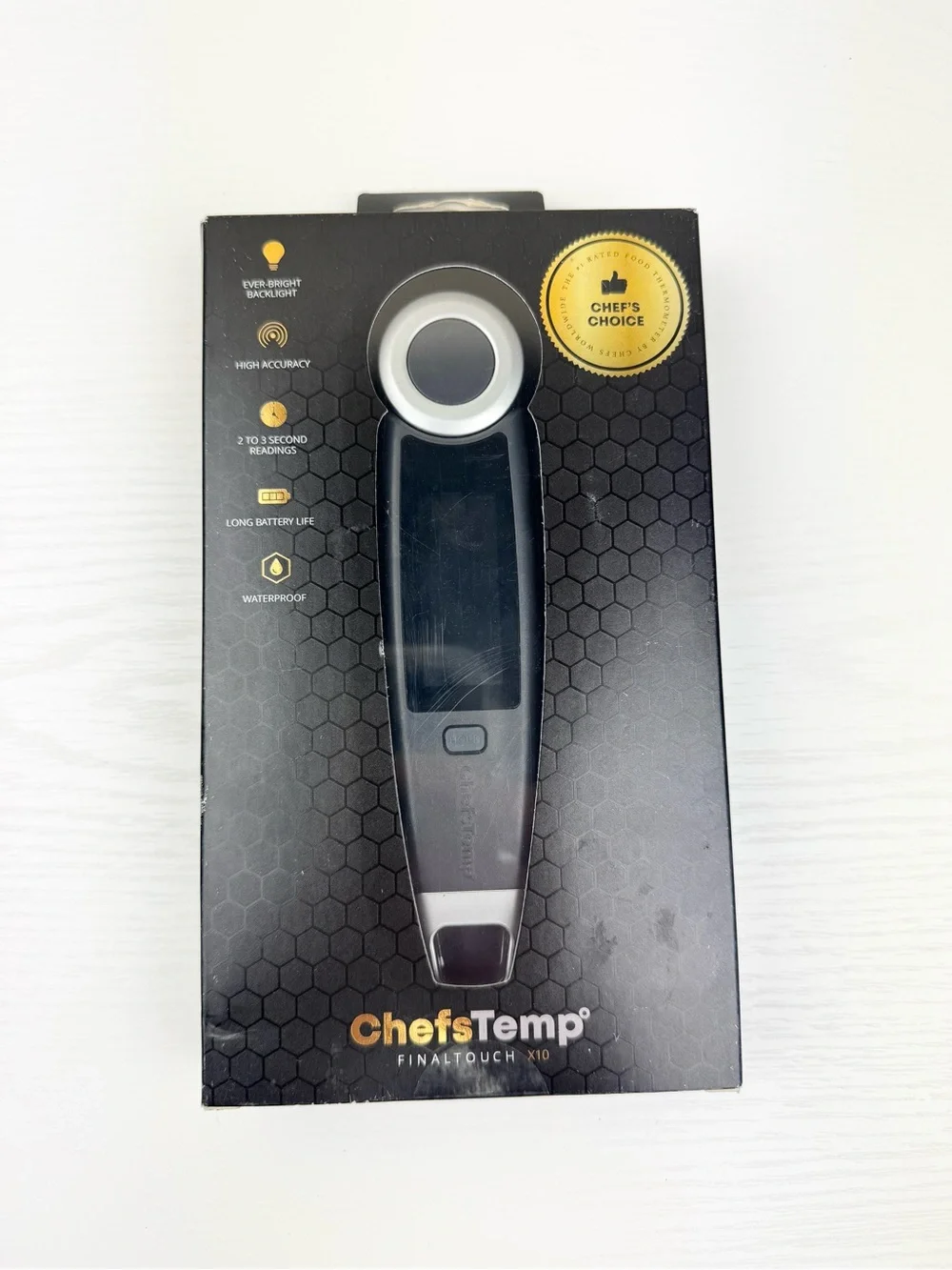 FinalTouch X10 Black‎ Digital Instant-Read Thermometer